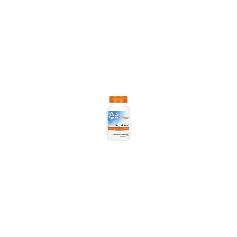 Doctor's Best, Natoquinasa, 2000 UF, 90 cápsulas vegetales