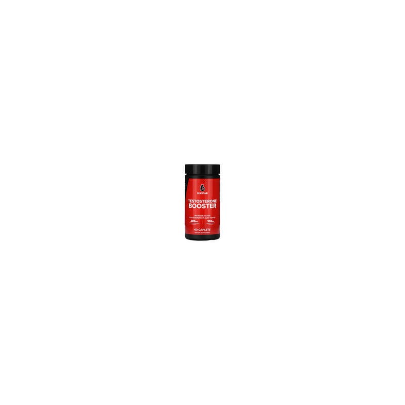 SIXSTAR, Potenciador de testosterona, 60 comprimidos oblongos