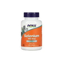 NOW Foods, Selenio, 100 mcg, 250 comprimidos