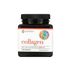 Youtheory, Colágeno, 6000 mg, 120 comprimidos (1000 mg por comprimido)