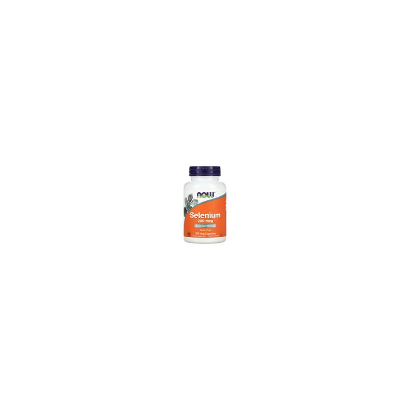 NOW Foods, Selenio, 200 mcg, 180 cápsulas vegetales