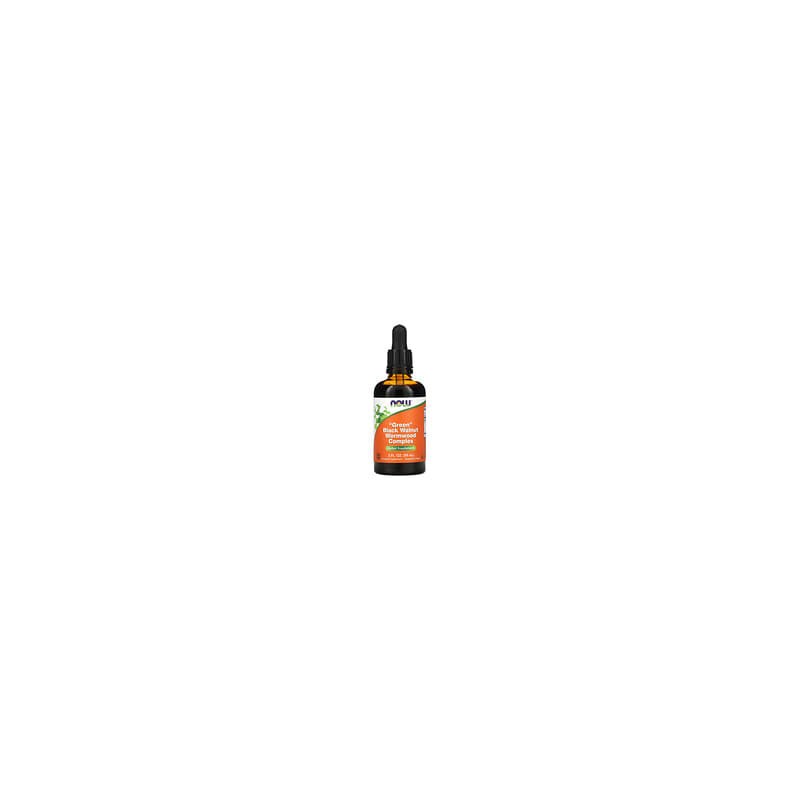 NOW Foods, Complejo de nuez negra verde y ajenjo, 59 ml (2 oz. líq.)