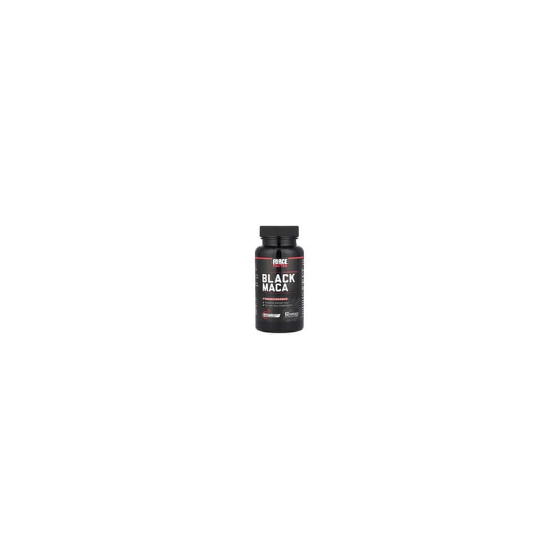 Force Factor, Ingredientes esenciales, Maca negra, 60 cápsulas