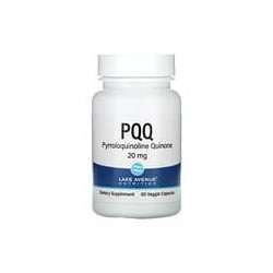 Lake Avenue Nutrition, PQQ, 20 mg, 60 cápsulas vegetales