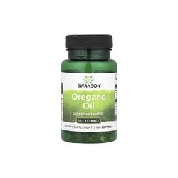 Swanson, Aceite de orégano, 120 cápsulas blandas
