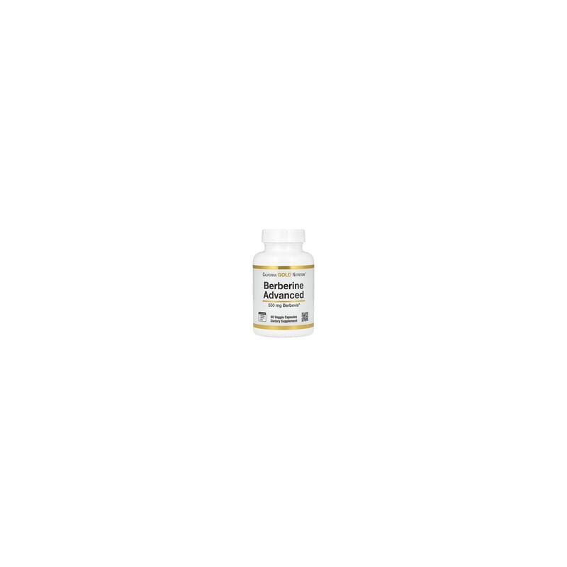 California Gold Nutrition, Berberina avanzada, Fitosoma Berbevis, 550 mg, 60 cápsulas vegetales