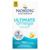Nordic Naturals, Ultimate Omega, Suplemento de aceite de pescado con omega-3, Limón, 1280 mg, 180 cápsulas blandas (640 mg por c