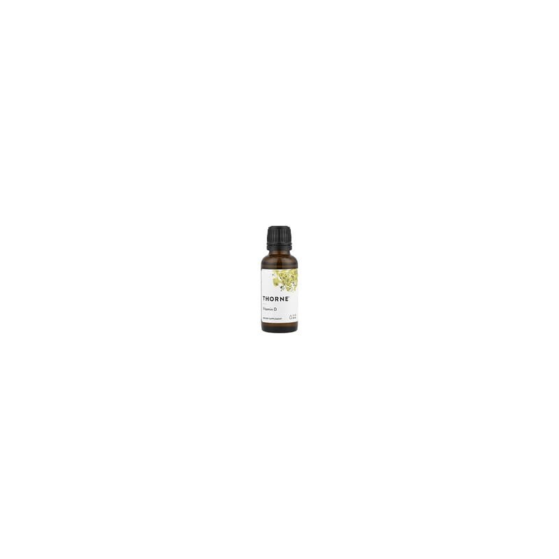 Thorne, Vitamina D líquida, 25 mcg, 30 ml (1 oz. líq.)