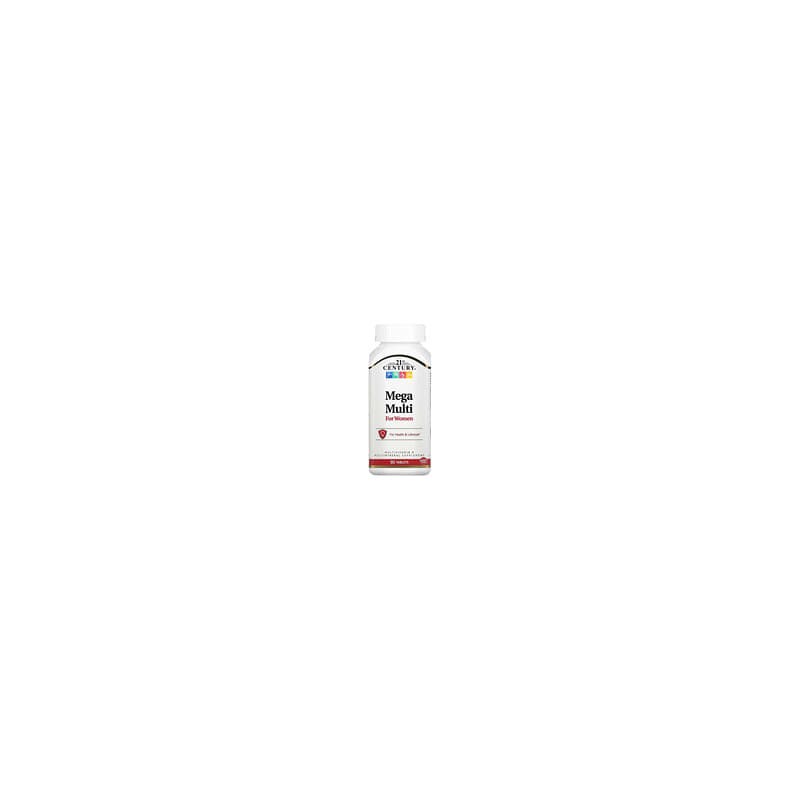 21st Century, Suplemento megamultivitamínico para mujeres, 90 comprimidos