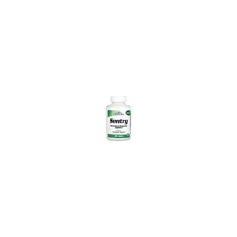 21st Century, Sentry, Suplemento multivitamínico y multimineral para adultos, 300 comprimidos