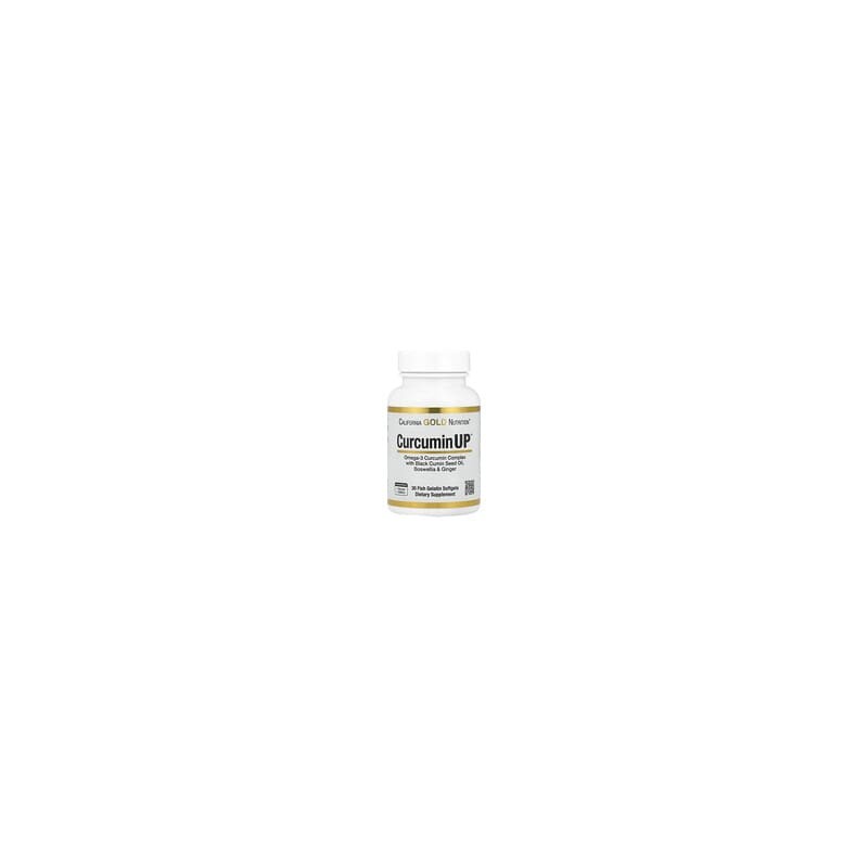 California Gold Nutrition, CurcuminUP, Complejo de curcumina y omega-3, Refuerzo para la movilidad y el bienestar de las articul