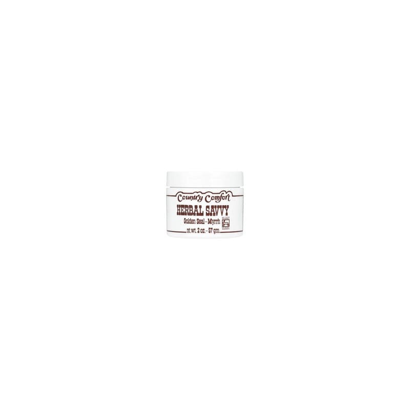 Country Comfort, Pomada Herbal Savvy, Sello de Oro - Mirra, 2 oz (57 g)