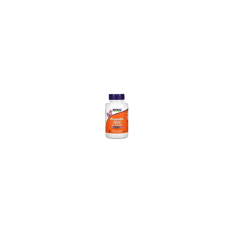 NOW Foods, Propóleo 1500, 100 cápsulas vegetales