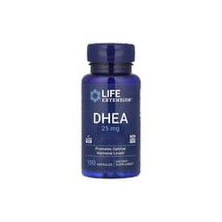Life Extension, DHEA, 25 mg, 100 cápsulas
