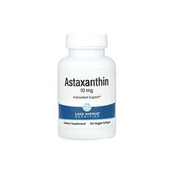 Lake Avenue Nutrition, Astaxantina, 10 mg, 120 cápsulas blandas vegetales