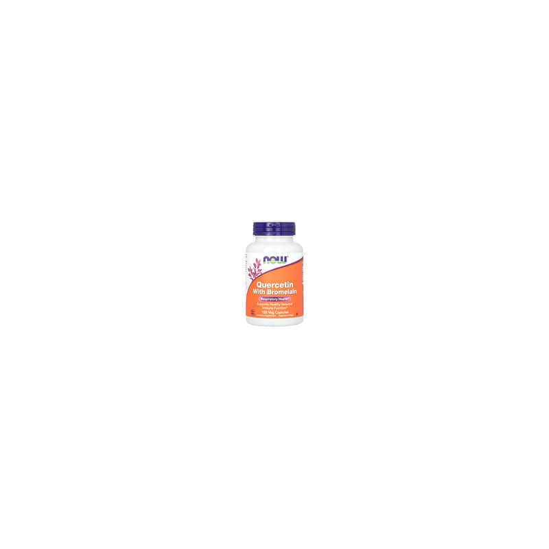 NOW Foods, Quercetina con bromelaína, 120 cápsulas vegetales