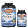 Carlson, Elite Omega-3 Gems, Suplemento de omega-3 selectos provenientes de peces capturados en estado salvaje de origen noruego