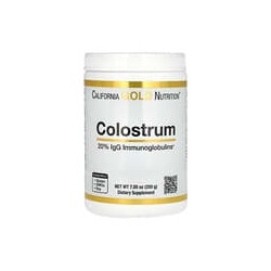 California Gold Nutrition, Calostro en polvo, Producto concentrado, 200 g (7,05 oz)
