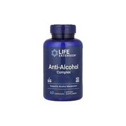 Life Extension, Complejo antialcohol, 60 cápsulas