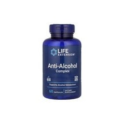 Life Extension, Complejo antialcohol, 60 cápsulas