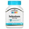 21st Century, Selenio, 200 mcg, 60 cápsulas
