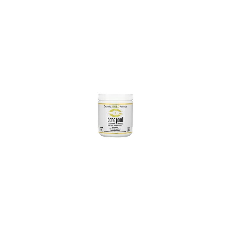 California Gold Nutrition, Bone Food, Refuerzo para los huesos y las articulaciones, 411 g (14,50 oz)