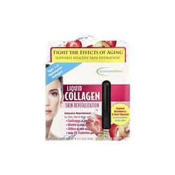 Applied Nutrition, Colágeno líquido, Revitalización de la piel, Sabor a fresa y kiwi tropicales, 10 tubos de líquido, 10 ml cada