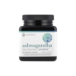 Youtheory, Ginseng indio, 500 mg, 60 cápsulas vegetales