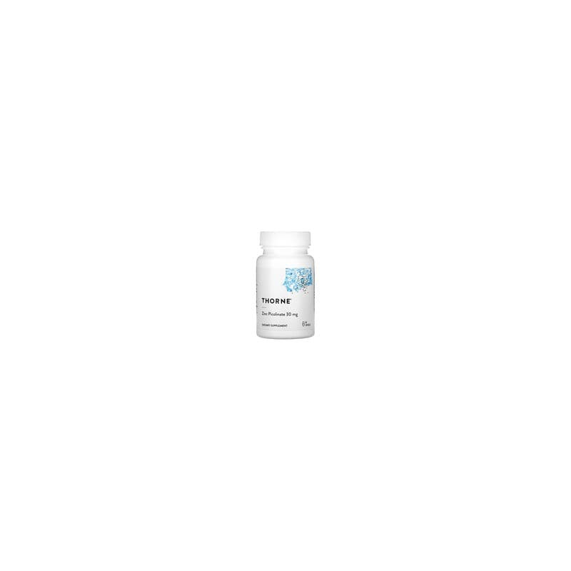 Thorne, Picolinato de zinc, 30 mg, 60 cápsulas