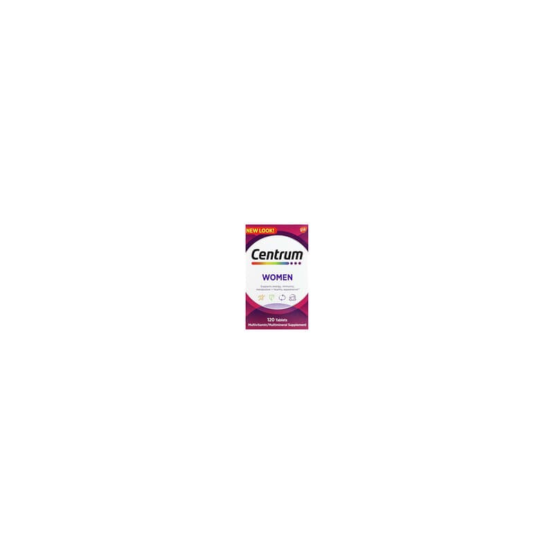 Centrum, Suplemento multivitamínico para mujeres`` 120 comprimidos