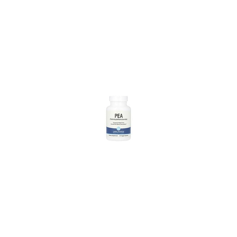 Lake Avenue Nutrition, PEA (palmitoiletanolamida), 30 cápsulas vegetales