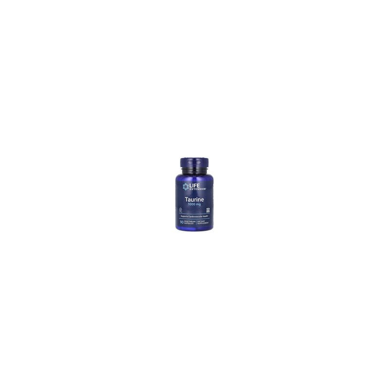 Life Extension, Taurina, 1000 mg, 90 cápsulas vegetales