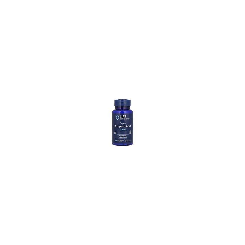 Life Extension, Superácido R-lipoico, 240 mg, 60 cápsulas vegetales