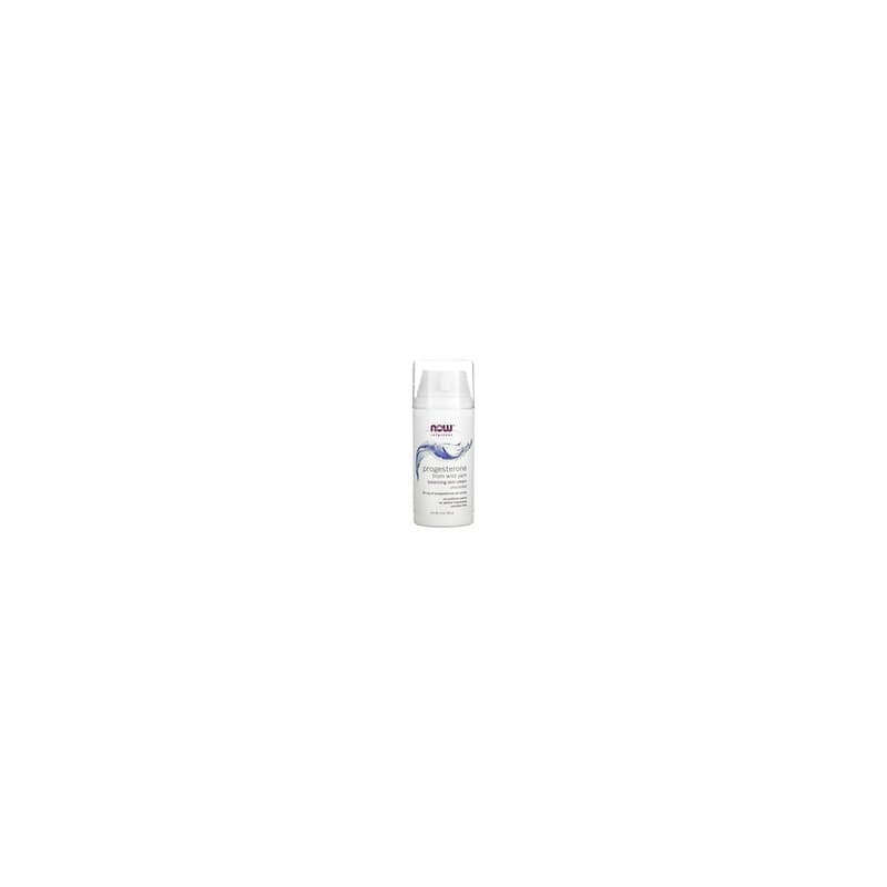 NOW Foods, Solutions, Progesterona de ñame, Crema equilibrante para la piel, Sin fragancia, 20 mg, 85 g (3 oz)