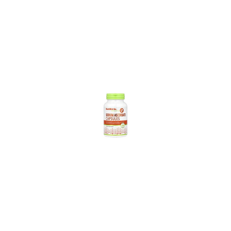 NutriBiotic, Immunity, Ascorbato de sodio, 100 cápsulas veganas