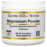 California Gold Nutrition, Magnesio en polvo para preparar bebidas, Sin sabor, 283 g (10 oz)