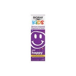 Bioray, NDF Happy, Elimina organismos no deseados y toxinas, Niños, Sabor a melocotón, 60 ml (2 oz. líq.)