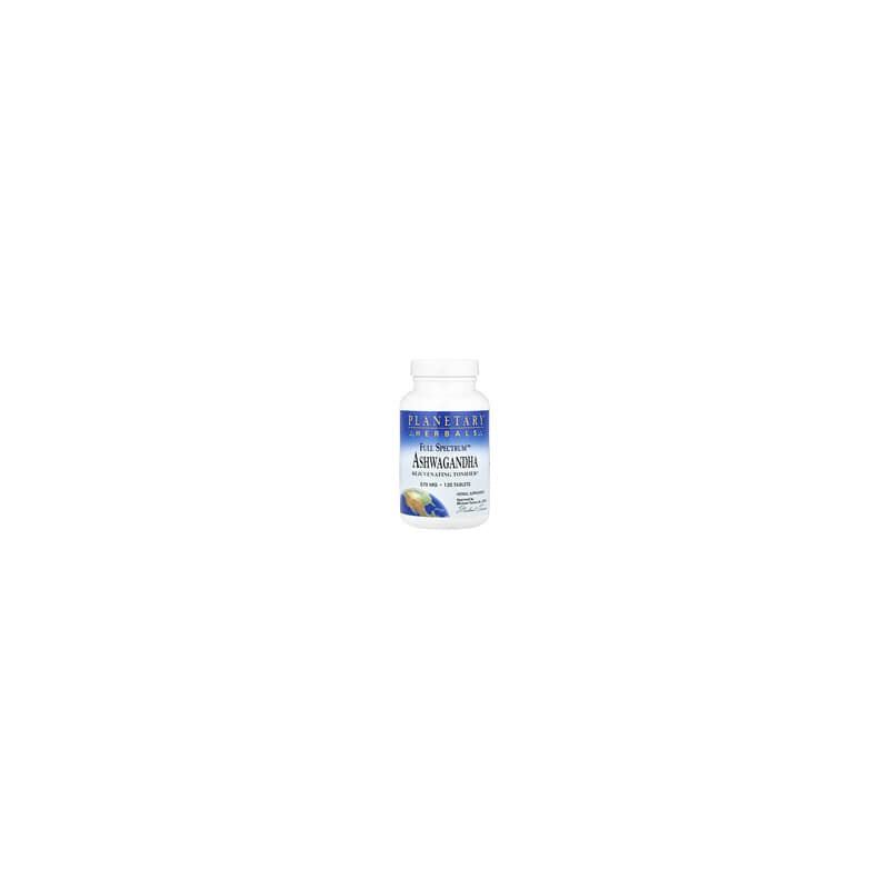 Planetary Herbals, Full Spectrum, Ginseng indio de espectro completo, 570 mg, 120 comprimidos