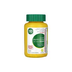 Ready in Case, Aspirina, Dosis baja con recubrimiento de seguridad, 81 mg, 300 comprimidos con recubrimiento entérico
