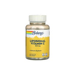 Solaray, Vitamina C liposomal, 500 mg, 100 cápsulas vegetales