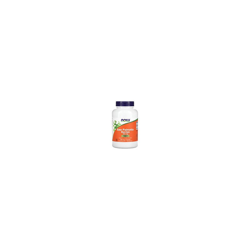 NOW Foods, Bayas de palma enana americana, 550 mg, 250 cápsulas vegetales
