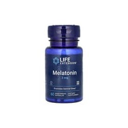 Life Extension, Melatonina, 3 mg, 60 cápsulas vegetales
