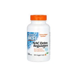 Doctor's Best, Reguladores de desintoxicación con NAC, 180 cápsulas vegetales