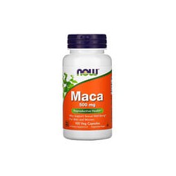 NOW Foods, Maca, 500 mg, 100 cápsulas vegetarianas