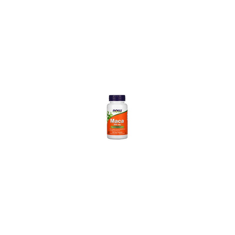 NOW Foods, Maca, 500 mg, 100 cápsulas vegetarianas