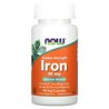 NOW Foods, Hierro, Doble acción, 36 mg, 90 cápsulas vegetarianas