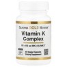 California Gold Nutrition, Vitamina K, 120 mcg, 60 cápsulas vegetales