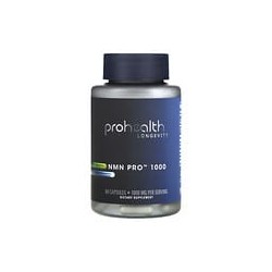 ProHealth Longevity, Uthever, NMN Pro 1000, Suplemento de mononucleótido de β-nicotinamida, 1000 mg, 60 cápsulas (500 mg por cáp