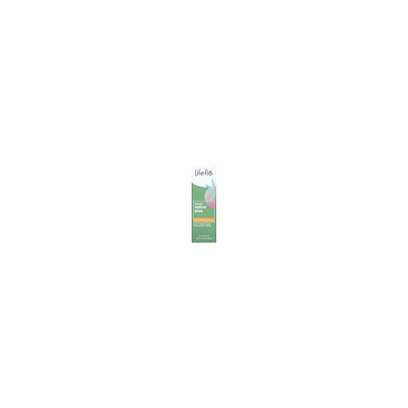 Life-flo, Yodo líquido plus, Naranja natural, 150 mcg, 59 ml (2 oz. líq.)