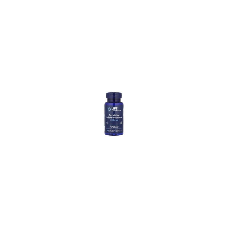 Life Extension, Se-metil L-selenocisteína, 200 mcg, 90 cápsulas vegetales